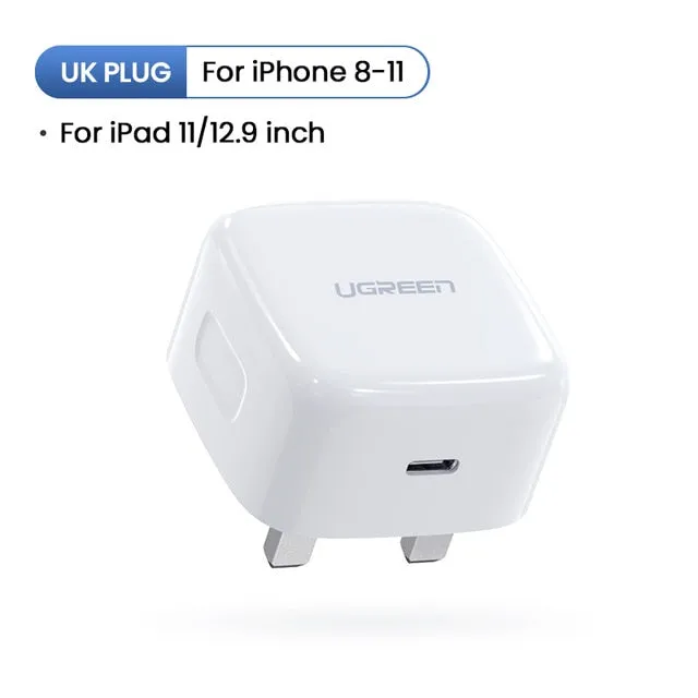 18W QC4.0 QC3.0 USB Type C Fast Charger