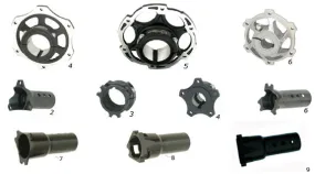 2. AFS.00378 CRG Front Brake Disc Hub 2000up