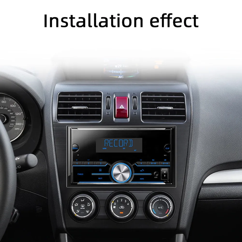 2-Din 12V Car Radio Stereo Remote Control Audio Music MP3 Player
