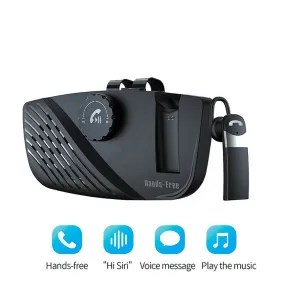 2-in-1 Handsfree Speakerphone Car Kit Sun Visor Wireless