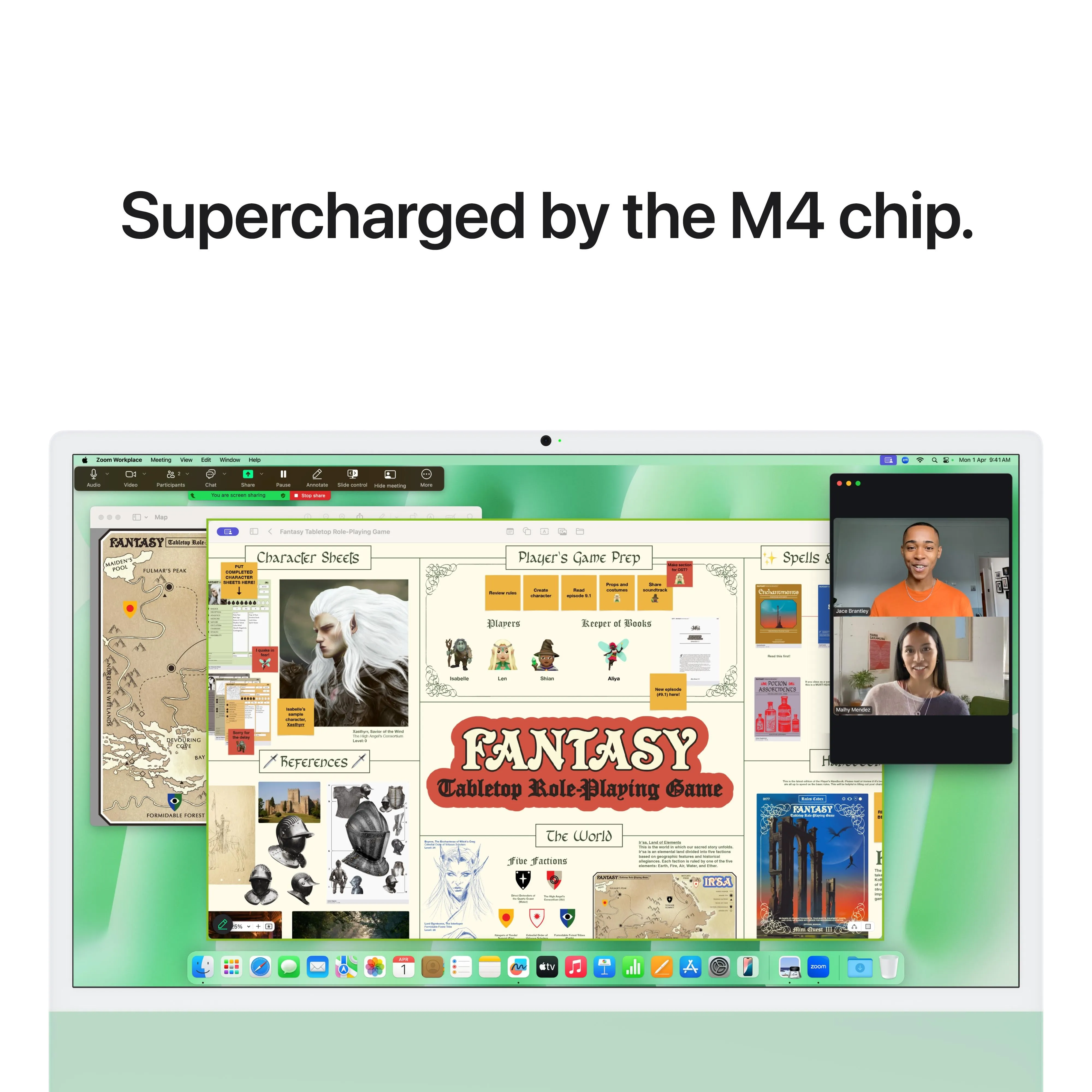 24-inch iMac with Retina 4.5K display: Apple M4 chip with 8-core CPU and 8-core GPU, 256GB SSD - Green