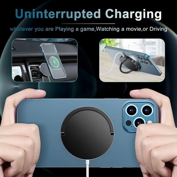 30W Strong Magnetic Phone Charger Fast Charging Type C Cable Wireless Magnetic Charger USBC Adapter