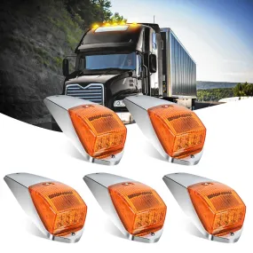 5PCS 17LED Amber Cab Roof Marker Light