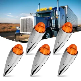 5PCS 18LED Amber Cab Roof Marker Light