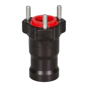 95x25mm Front Hub - Black (100)