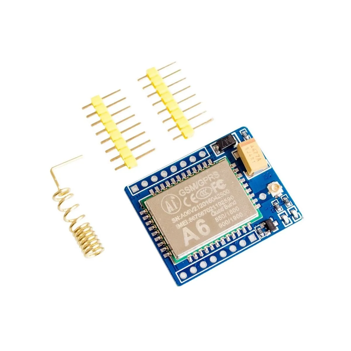 A6 Mini GPRS GSM Wireless Extension Module Board Antenna Tested Kit for SIM800L