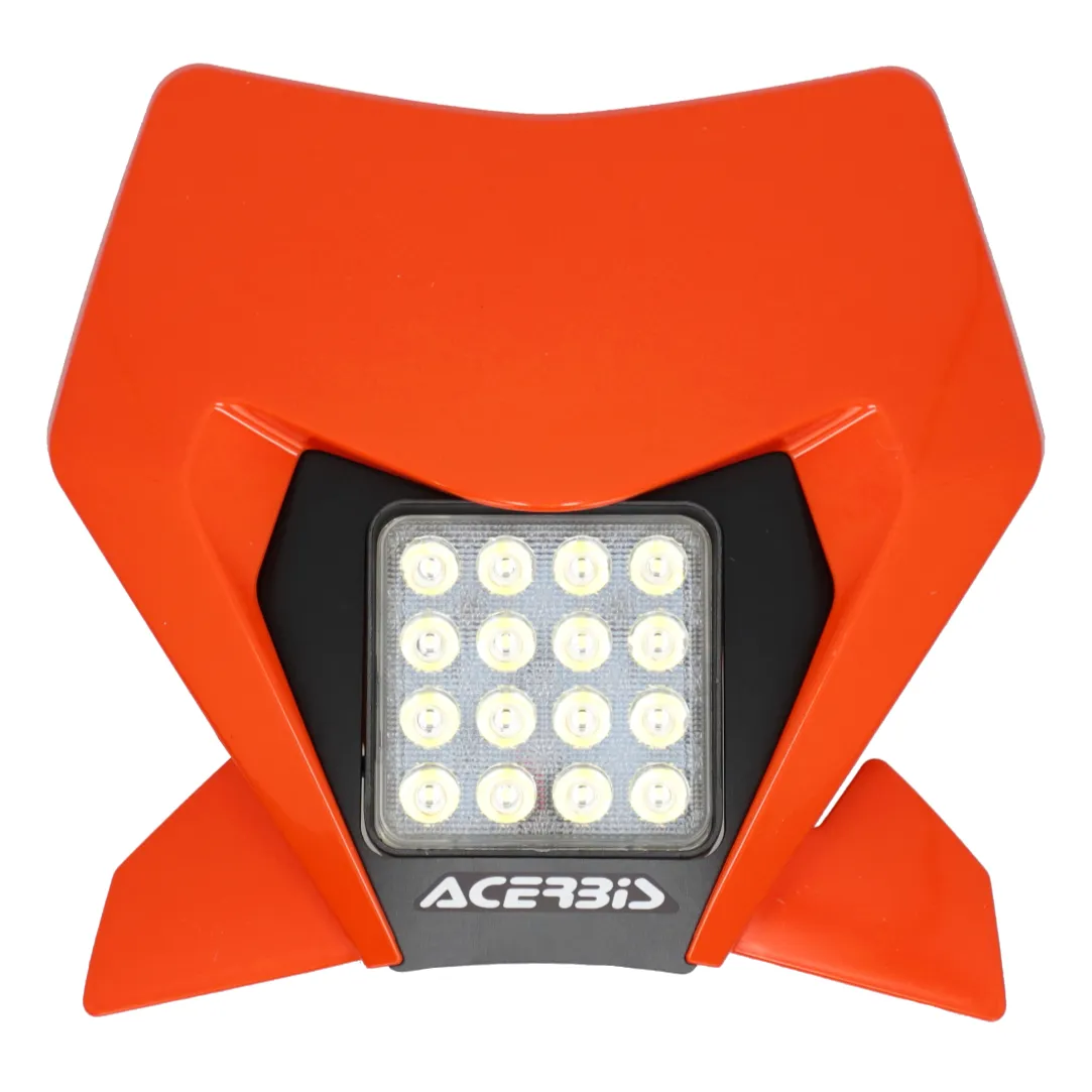 Acerbis KTM Orange LED Headlight & Mask Plate