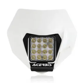 Acerbis White VSL LED Headlight Universal Fit