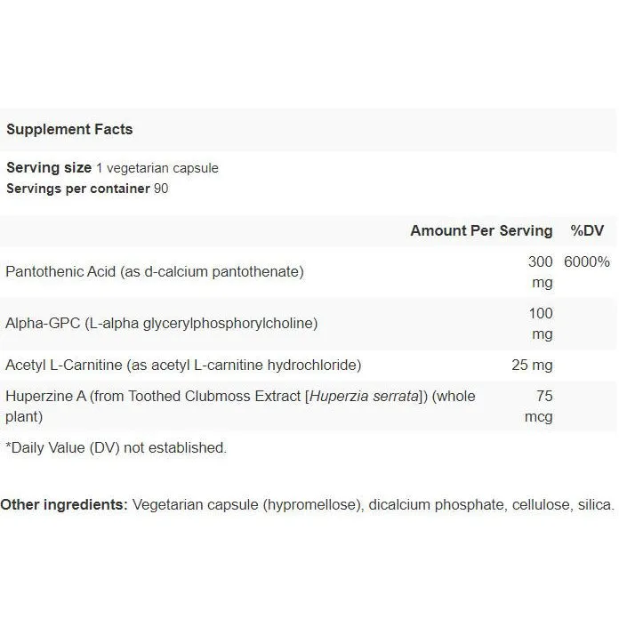 Acetyl-CH - (K-40) - Apex Energetics -  Brain, Cognition, Memory and Acetylcholine Support