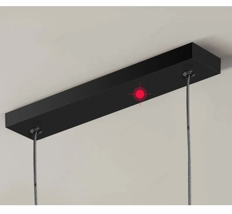 Alain Modern LED Line Chandelier