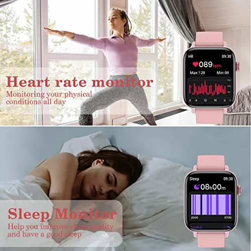 Android Smartwatch for Women Men for iOS and Android