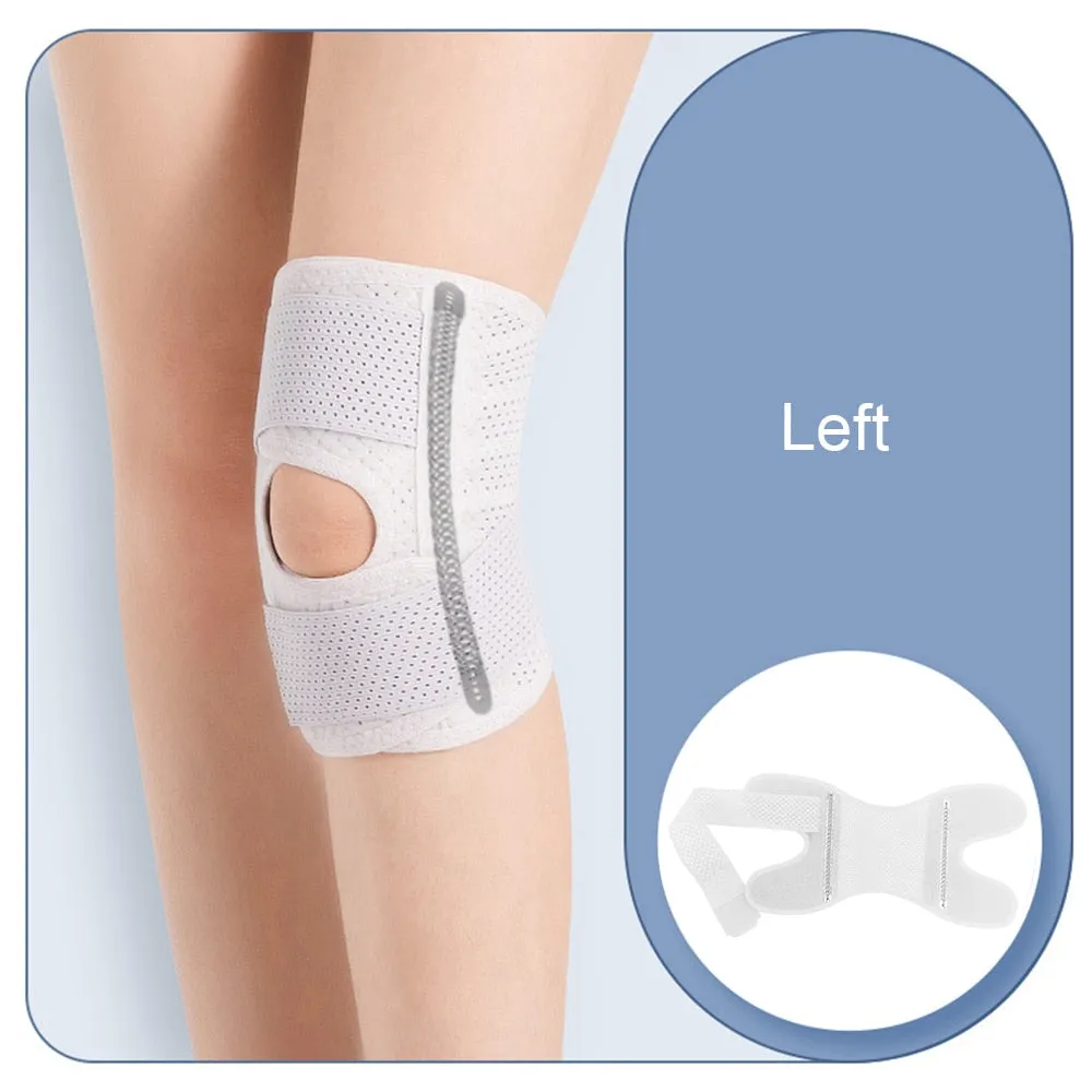 Anyfit 1PC Sports Kneepad 41-49cm Black Elastic Fitness Gear Knee Cushioning Padding Equipment Left Brace Protector