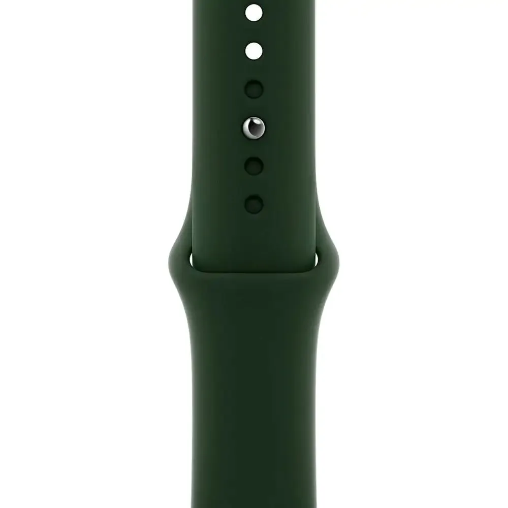 Apple Watch Series 6 Cellular 44mm Gold Stainless Steel Case with Cyprus Green Sport Band