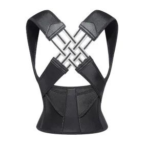 Back Posture Corrector Brace for Women Breathable Elastic Back Posture Correction Belt Adjustable Shoulder for Students Kids