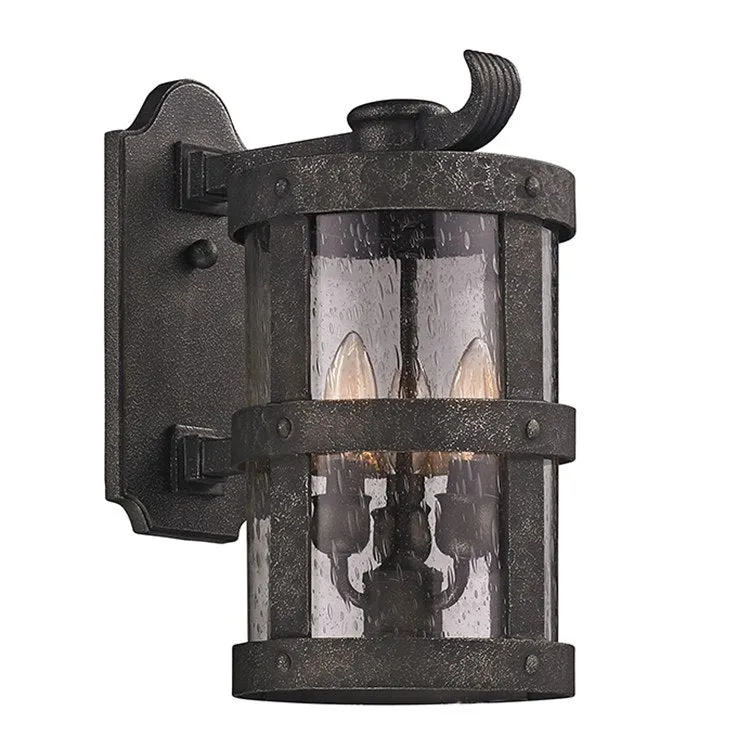 Barbosa Three-Light Medium Outdoor Wall Lantern