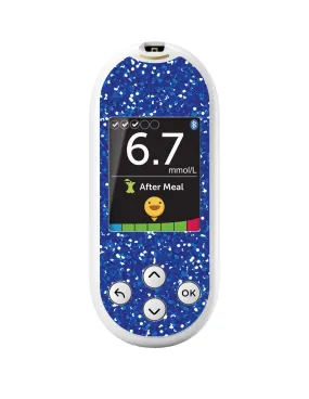 Blue Confetti for OneTouch Verio Reflect Glucometer