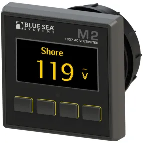 Blue Sea Systems AC M2 OLED Voltmeter