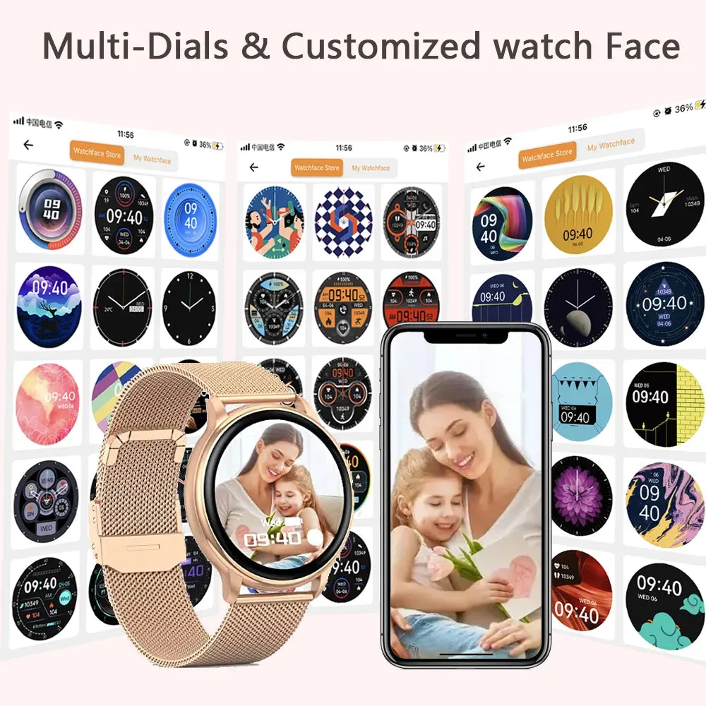 Bluetooth Health Monitoring Smartwatch For Android & IOS
