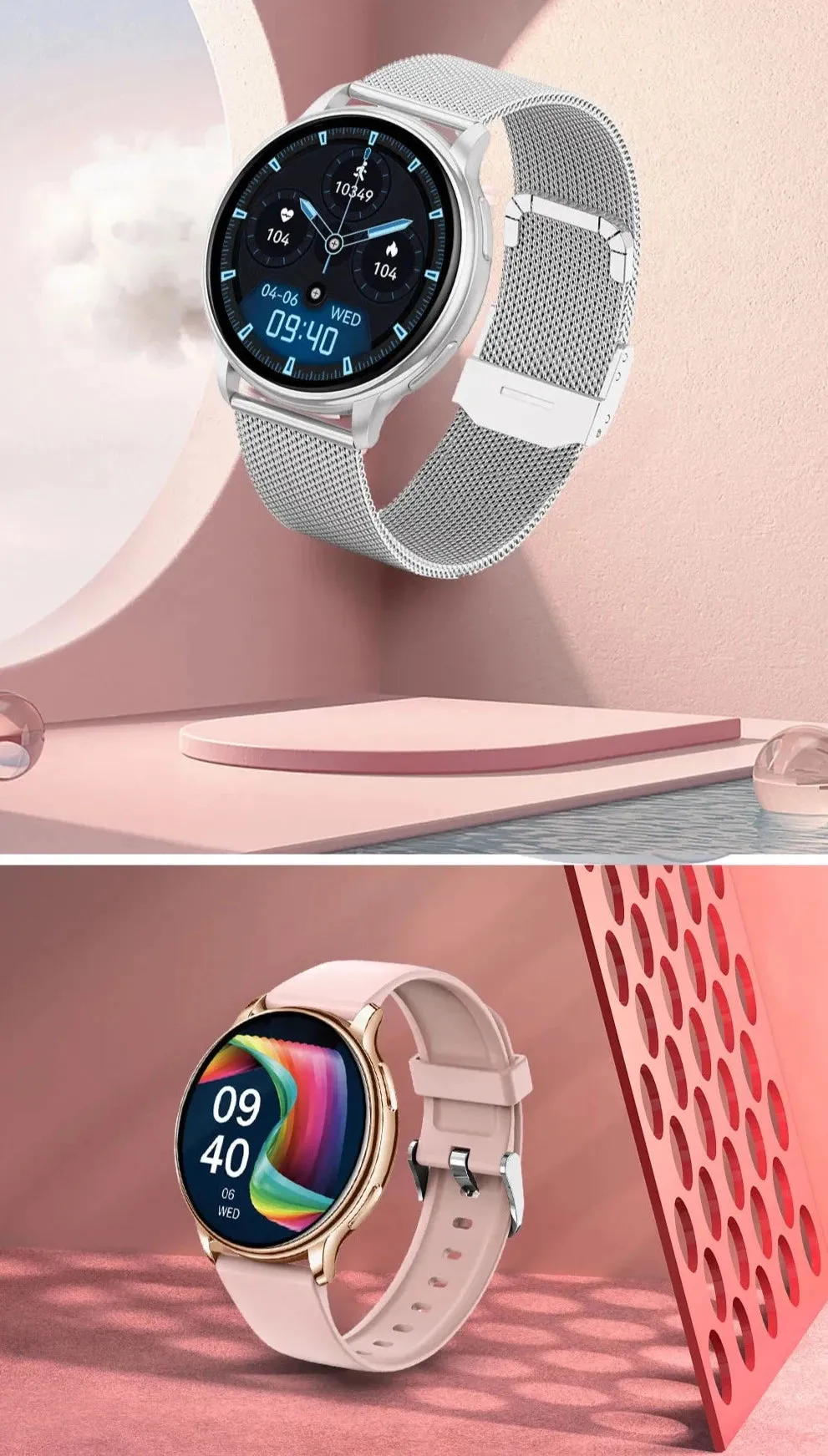 Bluetooth Health Monitoring Smartwatch For Android & IOS