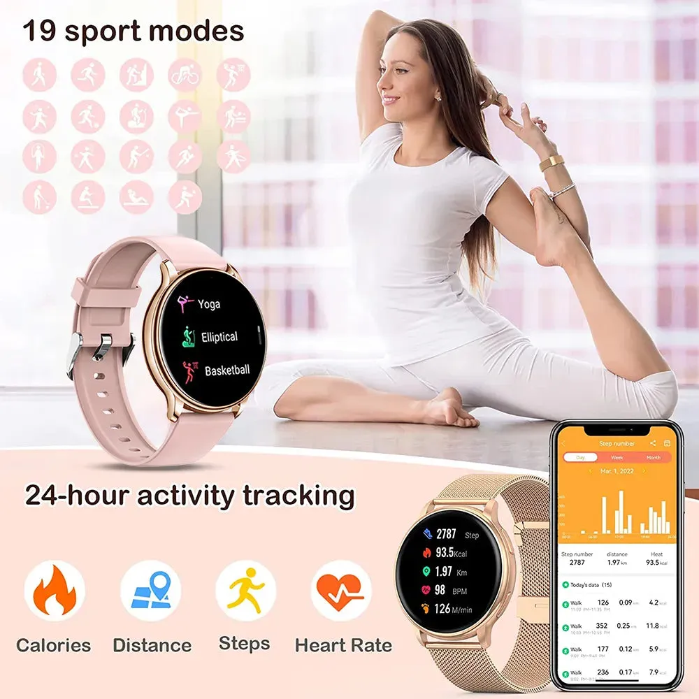 Bluetooth Health Monitoring Smartwatch For Android & IOS