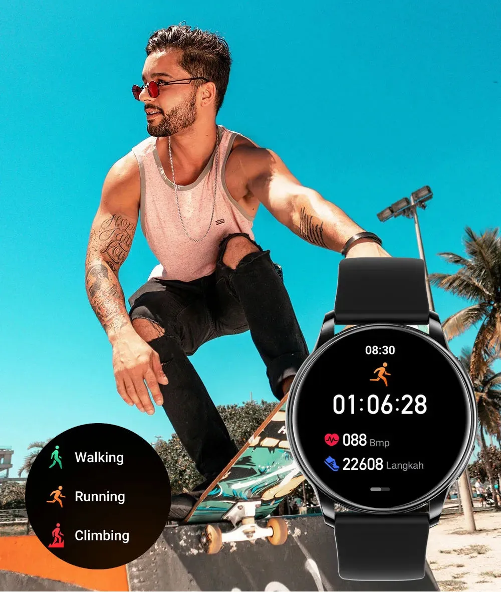 Bluetooth Health Monitoring Smartwatch For Android & IOS