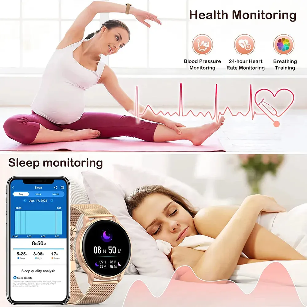 Bluetooth Health Monitoring Smartwatch For Android & IOS