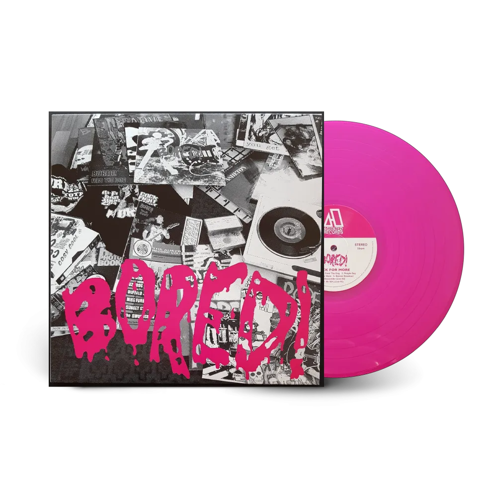 BORED! / Back For More LP Pink Vinyl