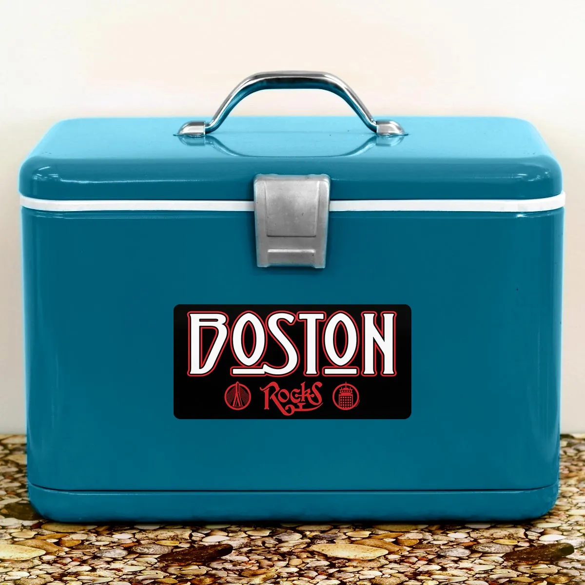 Boston Zeppelin Style Die Cut Vinyl Sticker