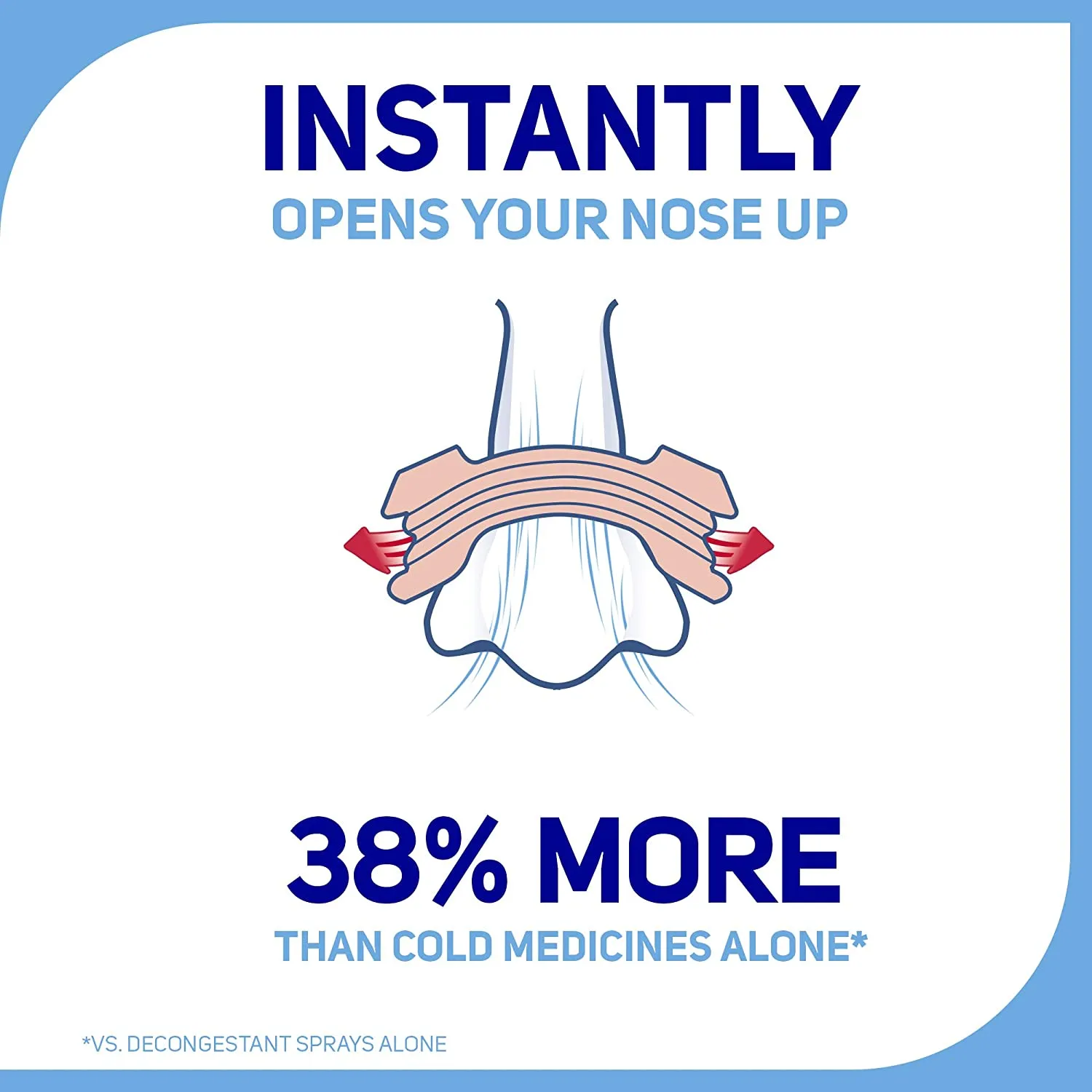 Breathe Right Nasal Strips Clear Nasal Congestion Relief Large, 30 Count