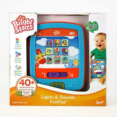 BRIGHT STARTS LIGHTS & SOUNDS FUNPAD