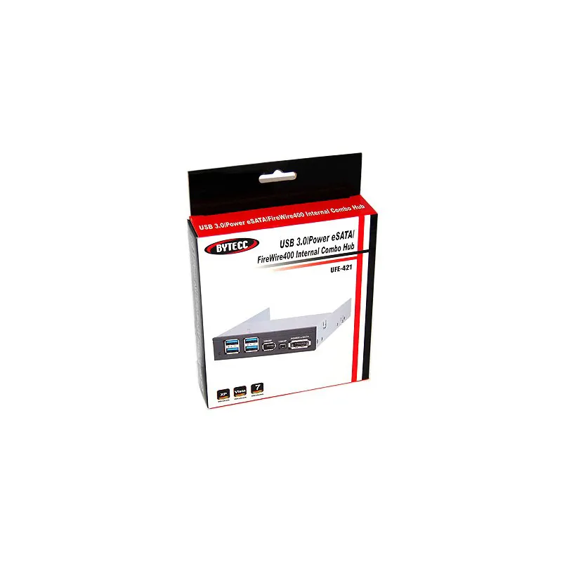 Bytecc UFE-421 Bytecc 3.5" USB3.0/Firewire 400/POWER e-SATA Combo Internal HUB