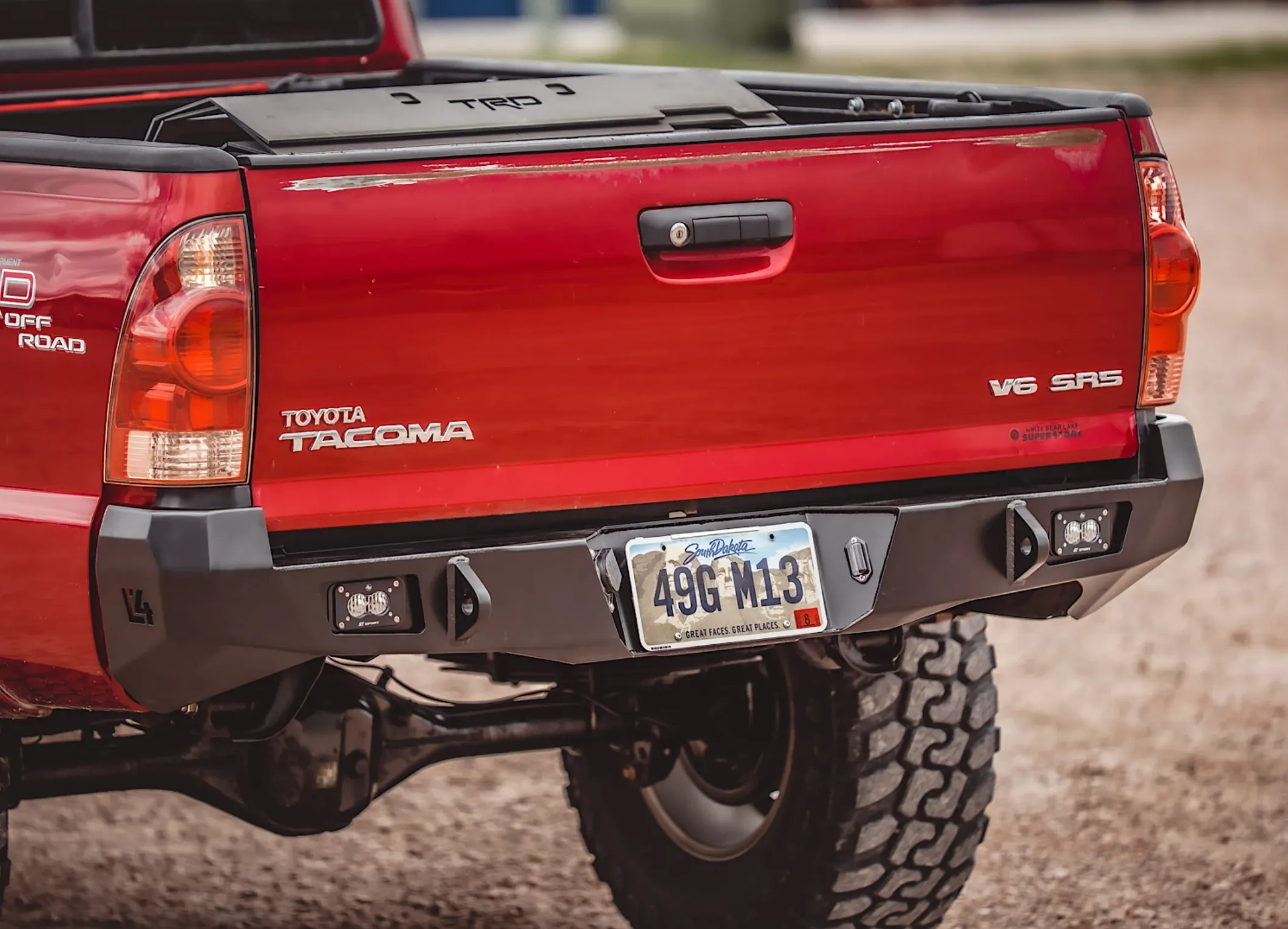 C4 Fabrication 2005-2015 Tacoma Overland Series Rear Bumper