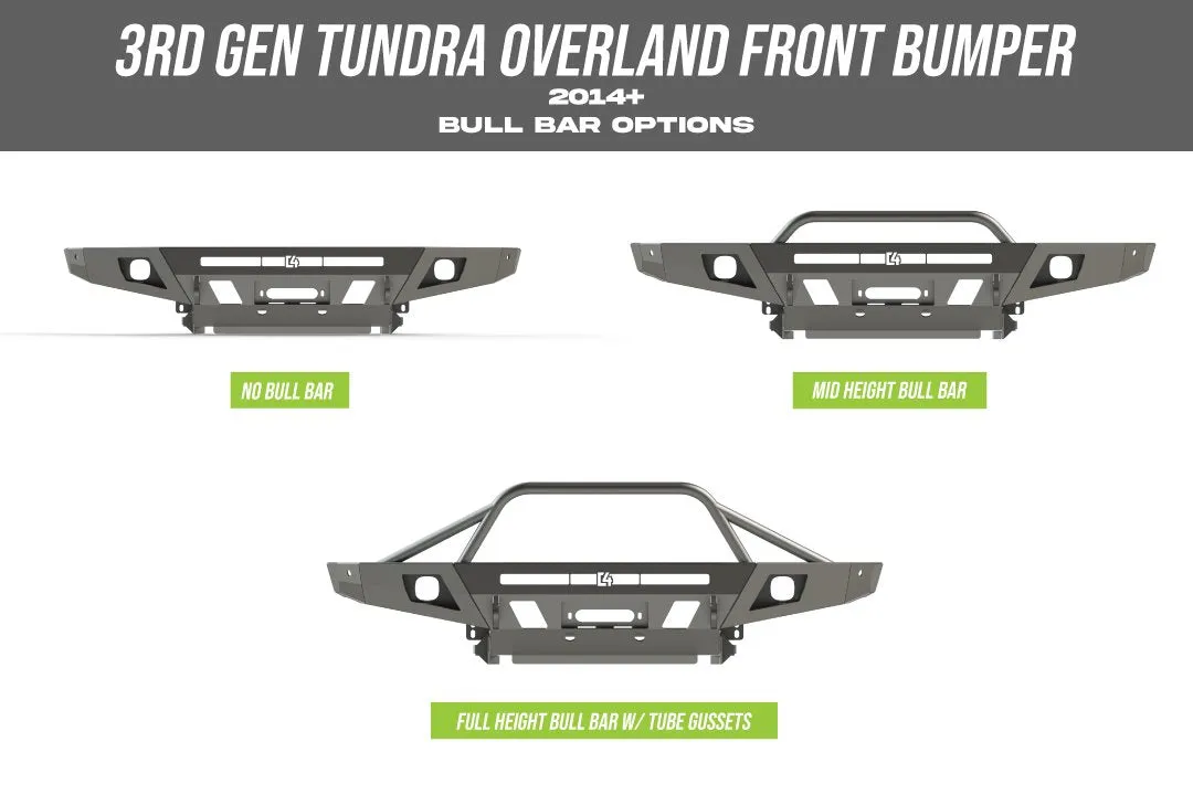 C4 Fabrication 2014-2021 Tundra Overland Series Front Bumper
