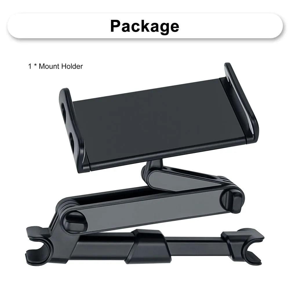 Car Headrest Tablet Mount Holder Compatible For Ipad Mobile Phone