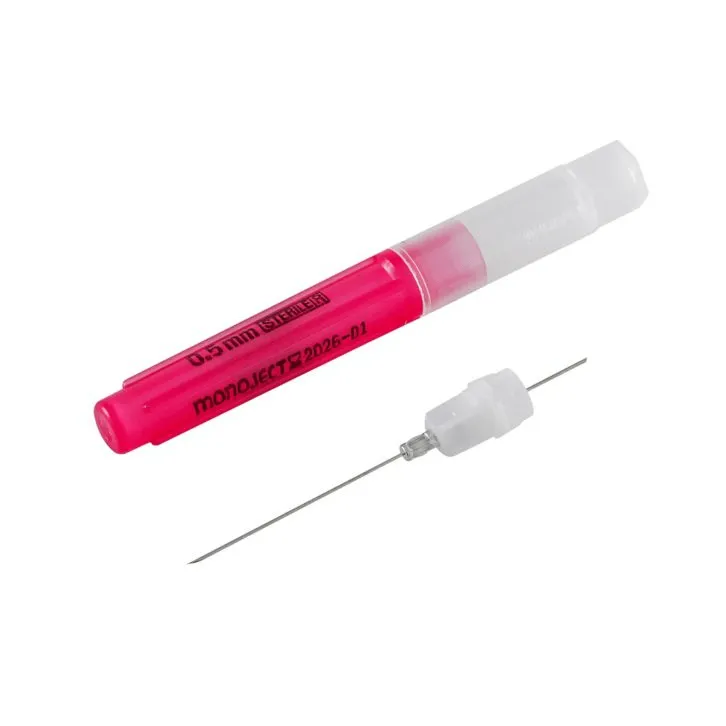 Cardinal Health Monoject Dental Needles, Plastic Hubs with Metal Insert