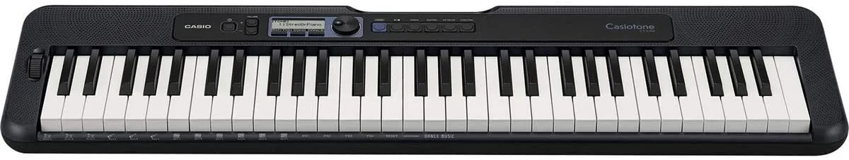 Casio Casiotone 61-Key Portable Keyboard with USB   Power adapter