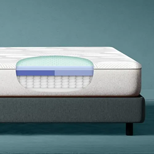 Casper Sleep Snow Mattress, Queen, Light Grey