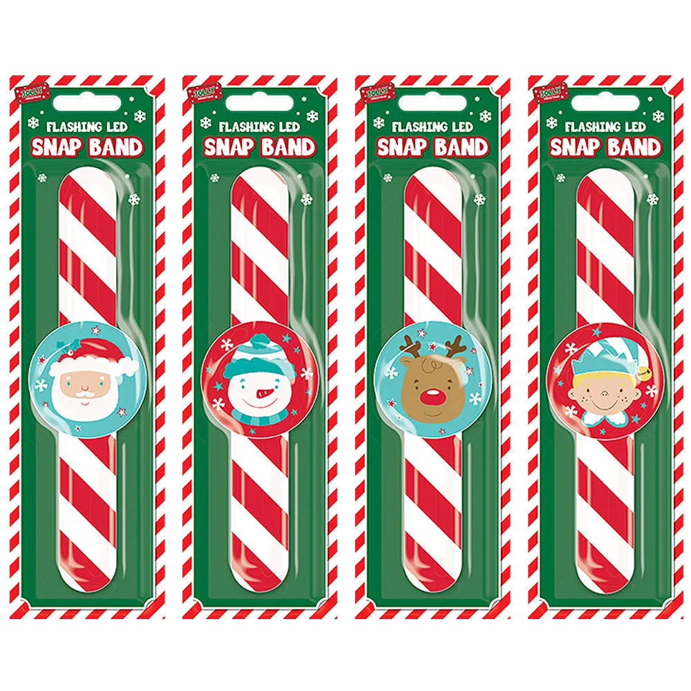 Christmas Flashing Led Character Snap Band