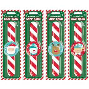 Christmas Flashing Led Character Snap Band