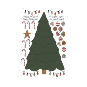 Christmas Tree Decal