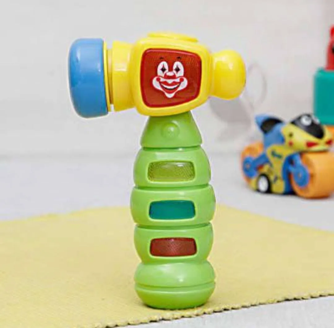 Clown Hammer Activity Baby Toy Light and Sound - 84A