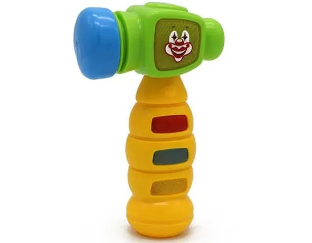 Clown Hammer Activity Baby Toy Light and Sound - 84A