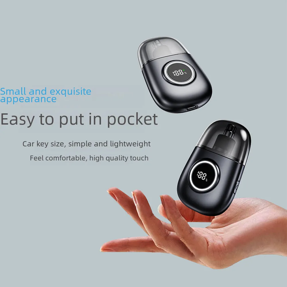 Compact Nose Hair Trimmer With Type-C Charging
