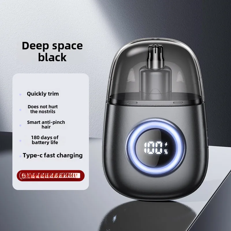 Compact Nose Hair Trimmer With Type-C Charging