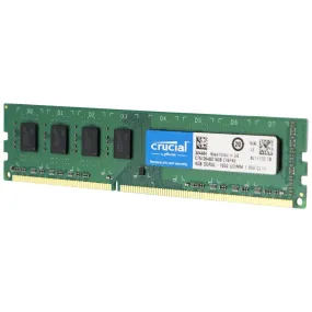 Crucial RAM 4GB DDR3L 1.35V 1600 MHz CL11 Desktop Memory CT51264BD160B