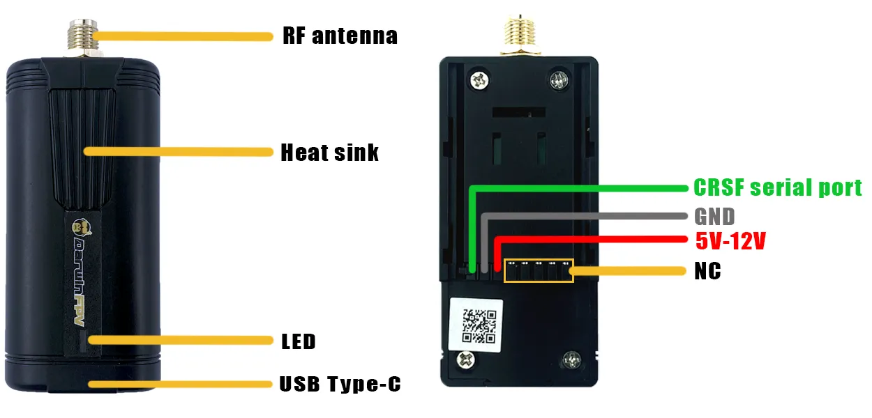 Darwin Vantac ELRS 2.4G Lite TX Module
