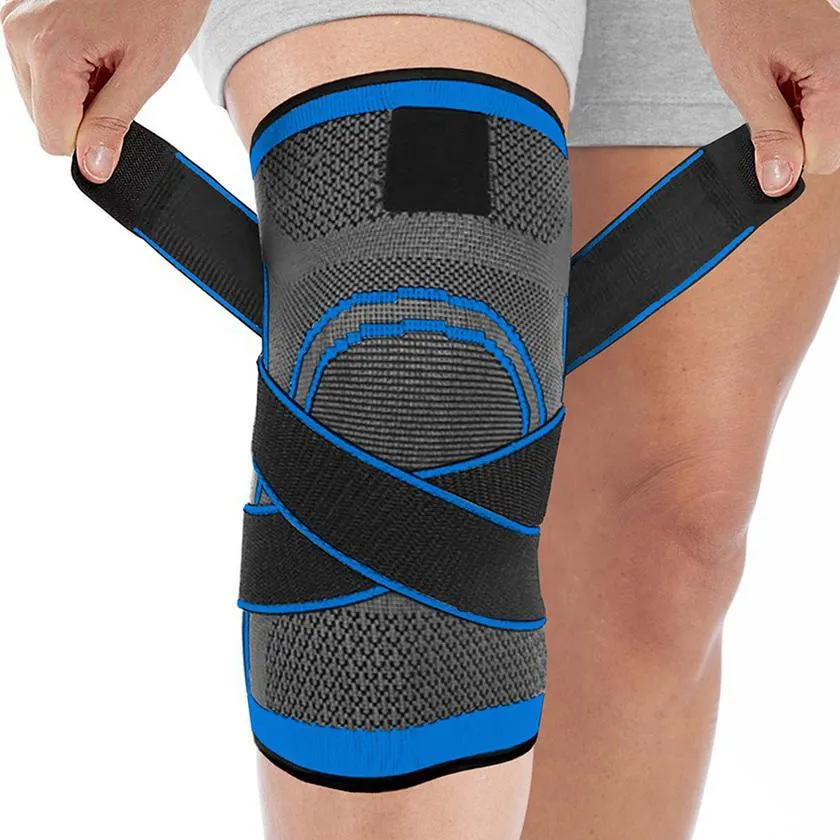 DCF Compression Knee Sleeve with Adjustable Straps