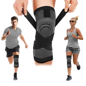 DCF Compression Knee Sleeve with Adjustable Straps