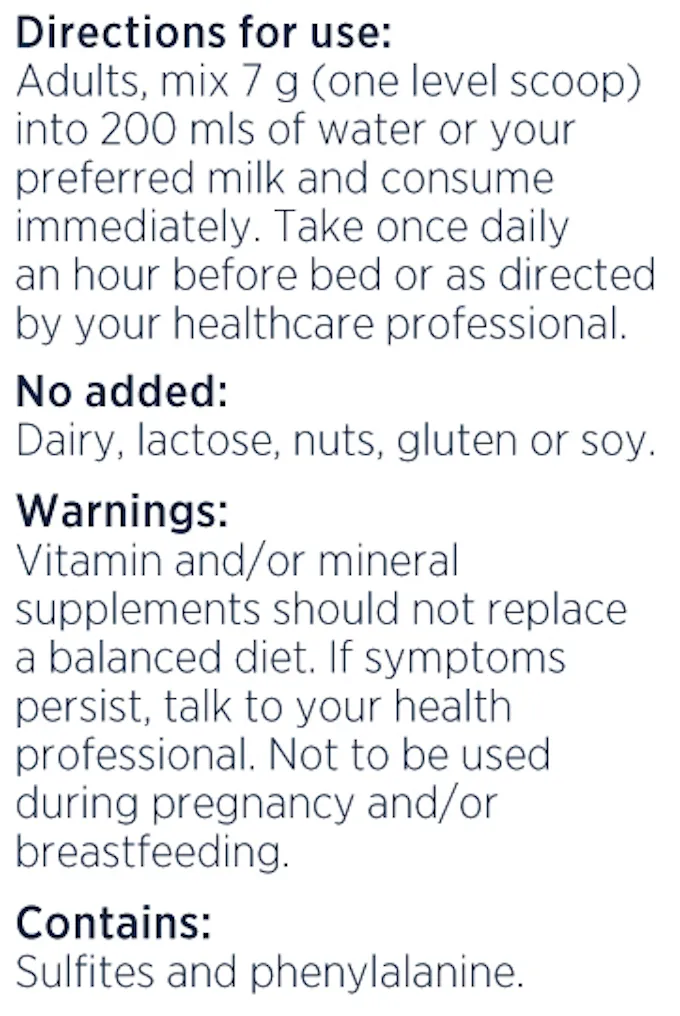 Designs for Health Australia Tri-Mag Night 210 - Restful Night Chocolate
