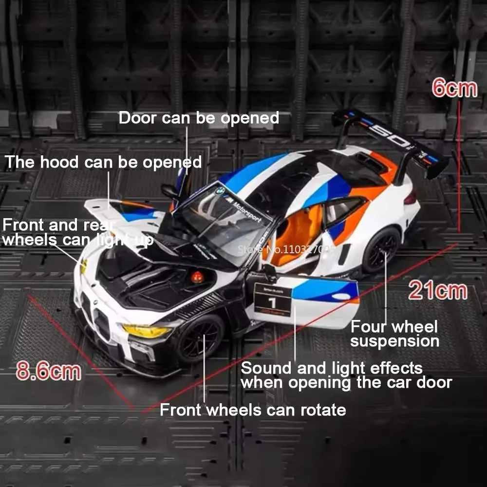 Diecast Model BMW M4 GT-3 1/24
